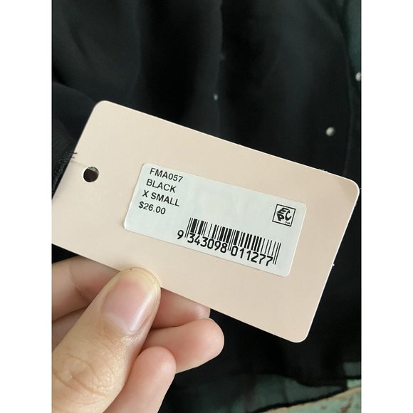 Flo Dancewear Dance Tutu Black with Rhinestones Kids Size XS New With Tags - Picture 5 of 6